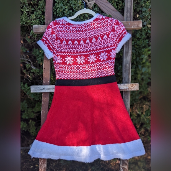 Girl's Santa's Helper Dress, size Large - Picture 3 of 11